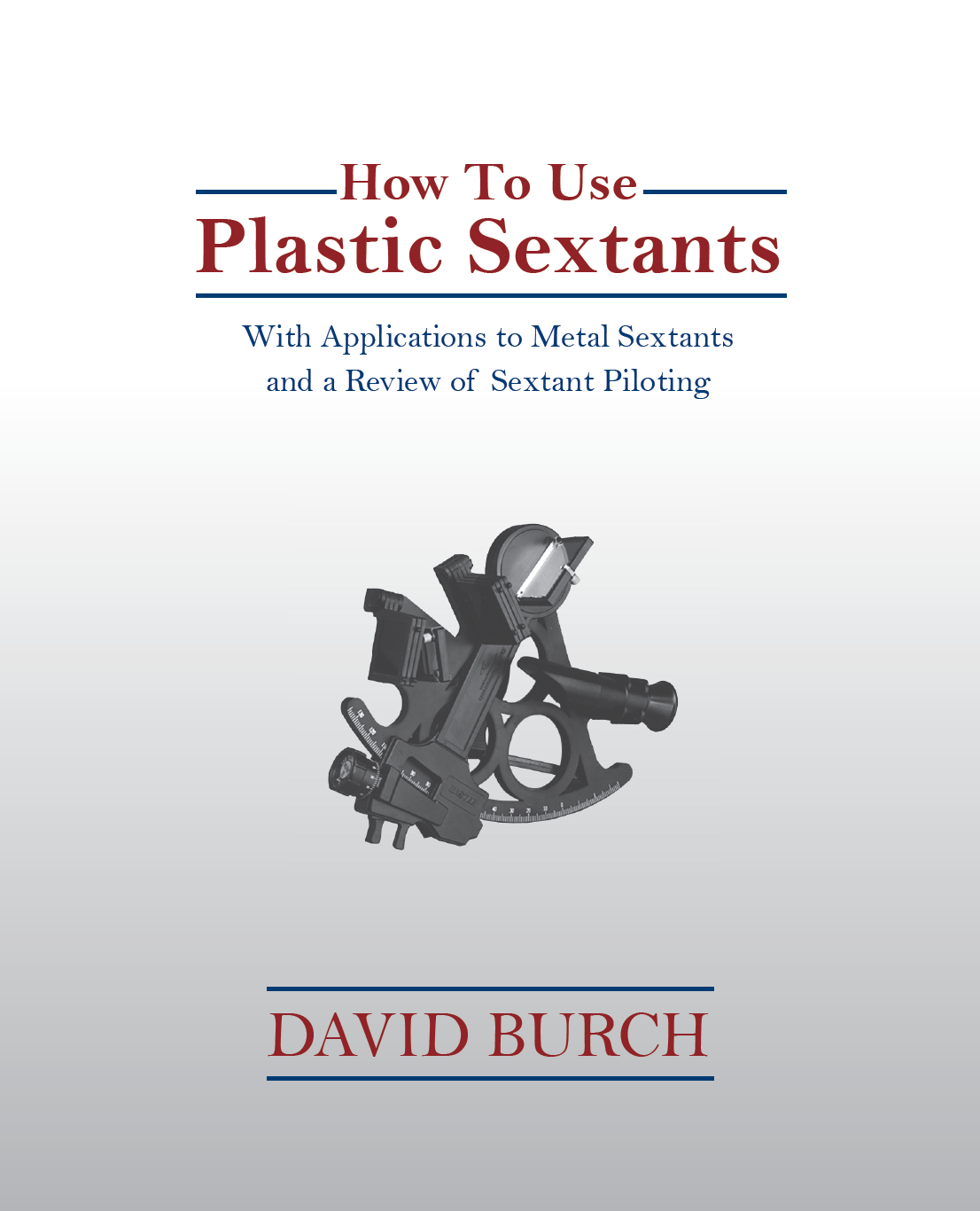 How to use Plastic Sextants Front
