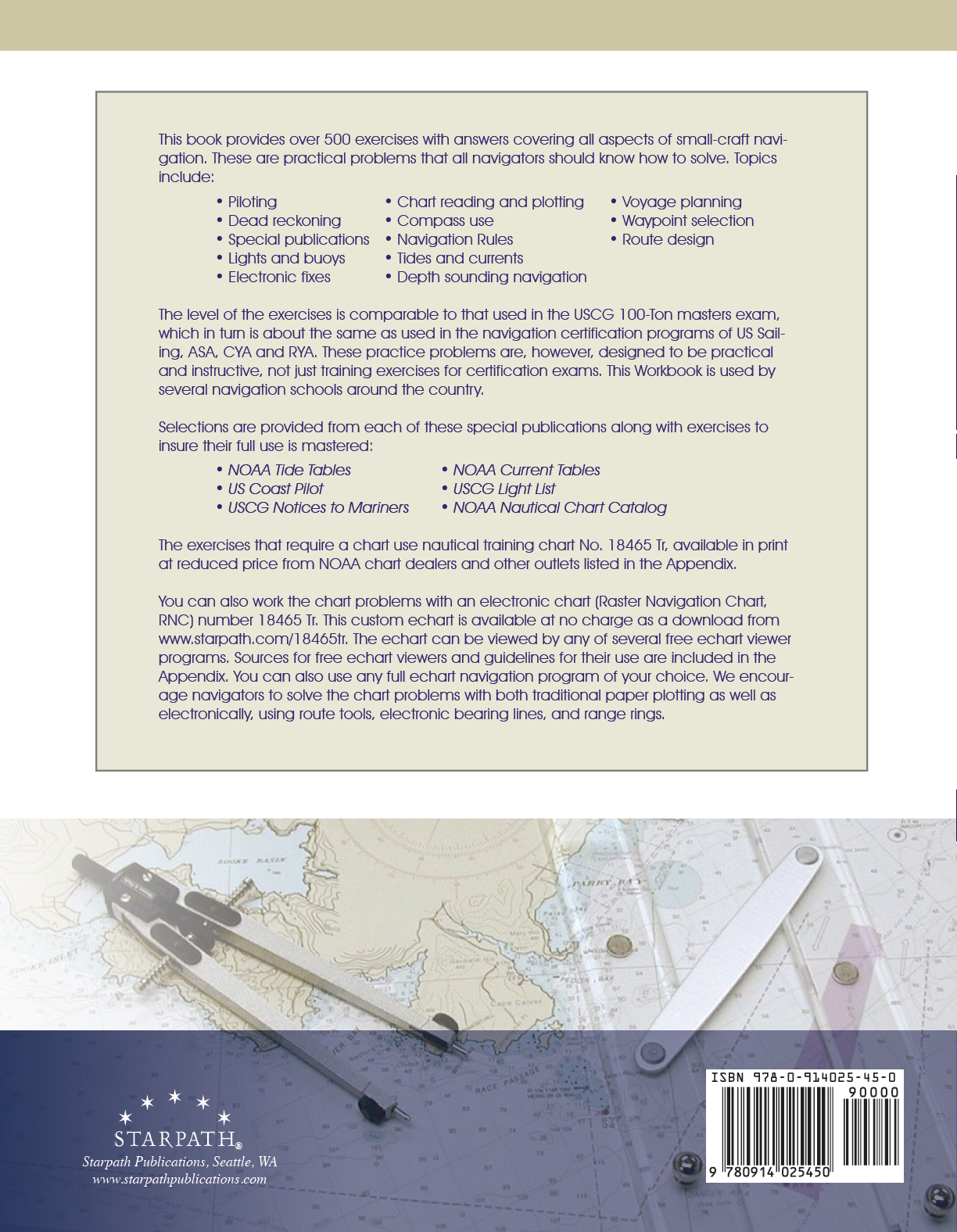 Navigation Workbook 18465 Tr Back