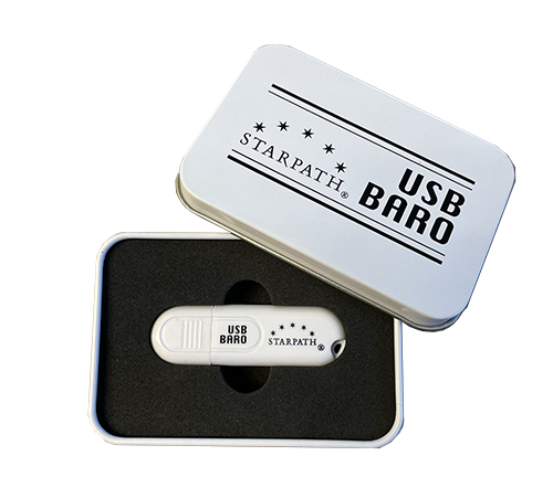 Starpath USB Barometer in Tin Case