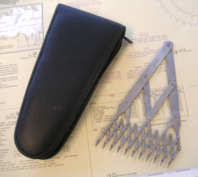"10-point" spacing dividers shown next to their soft case
