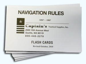 Navigation Rules Flash Cards