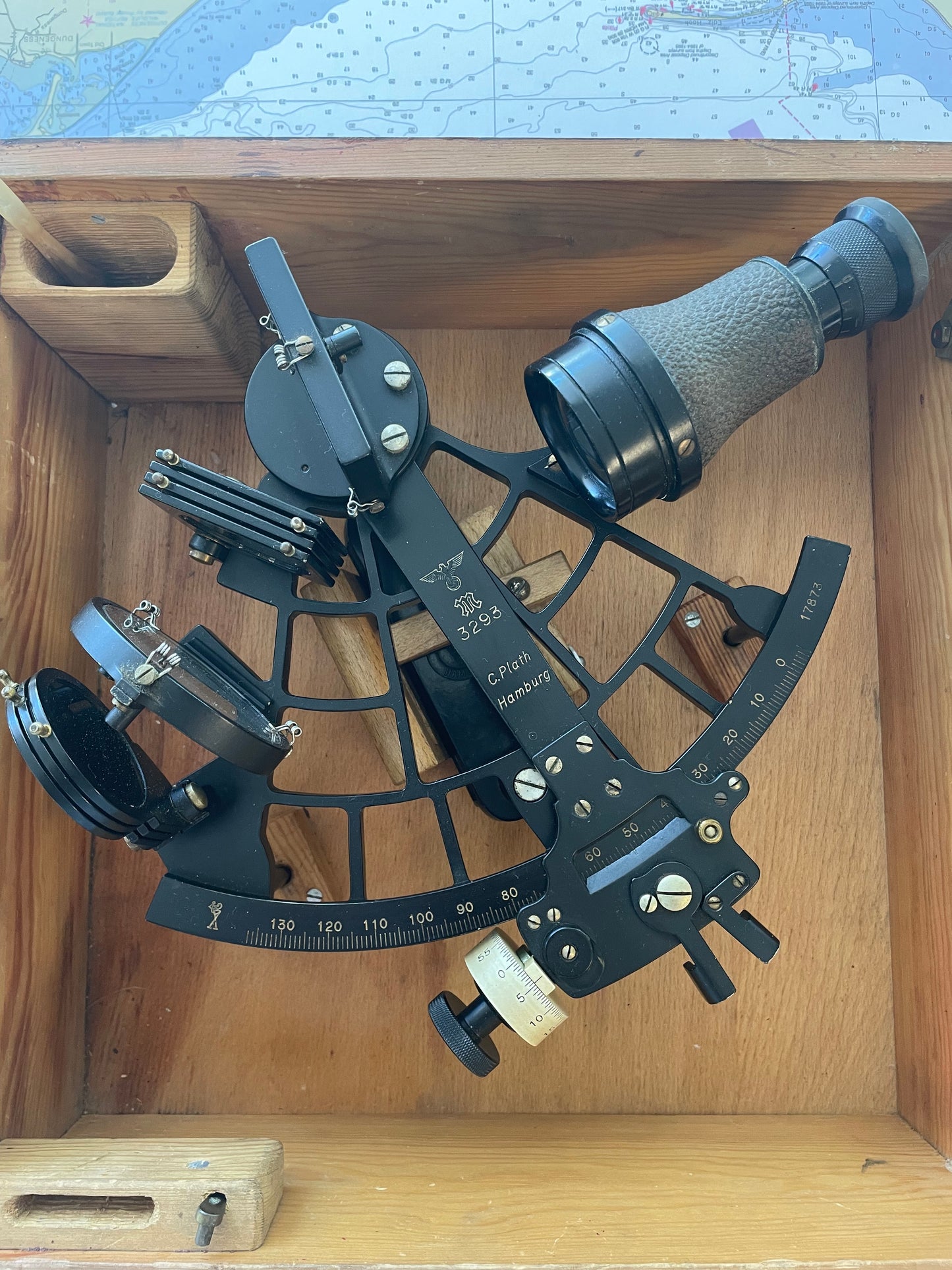 C. Plath Kriegsmarine Sextant