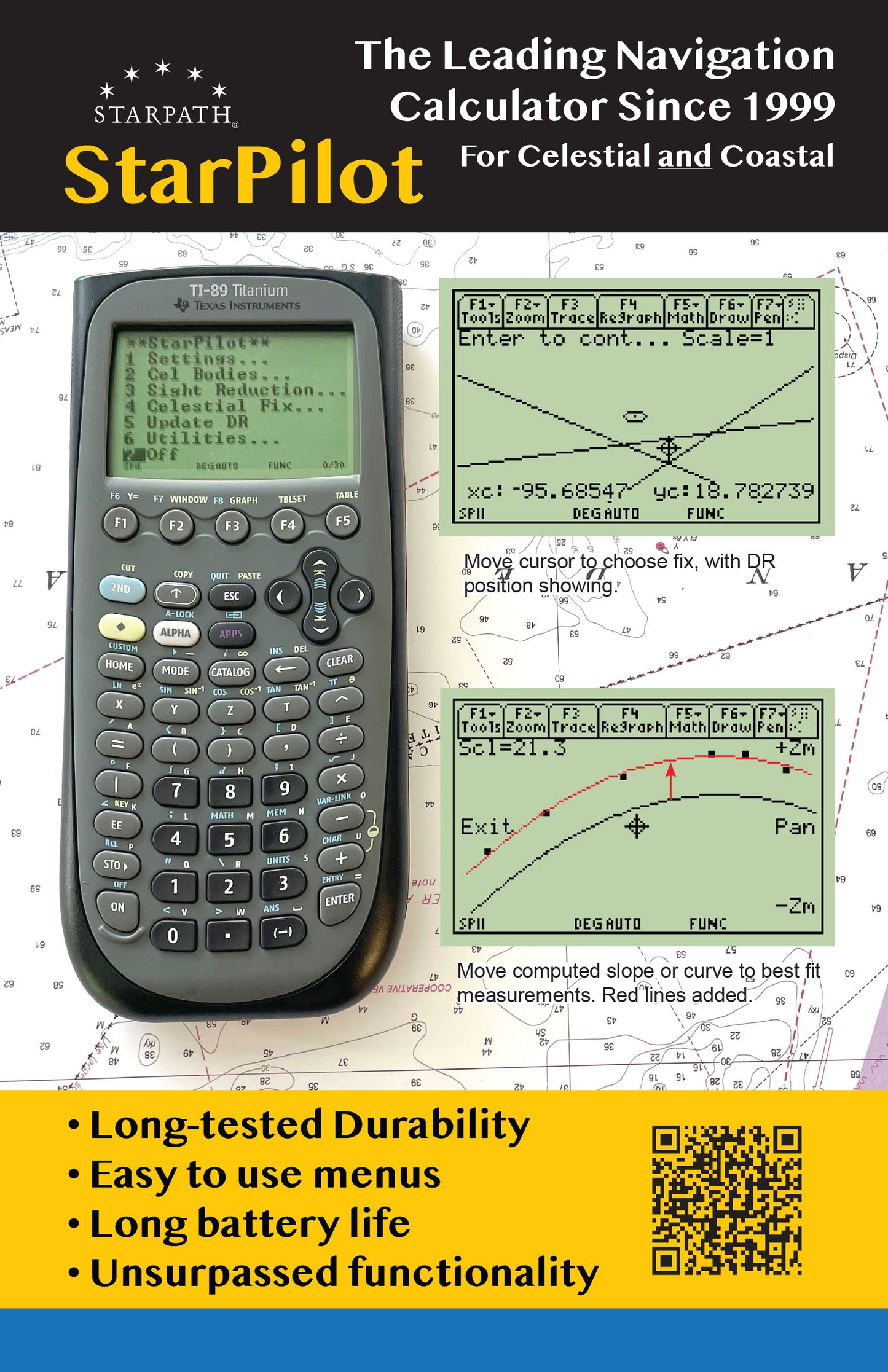 StarPilot TI-89 Navigation Calculator
