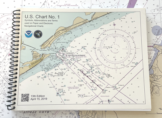 U.S. Chart No. 1 coil bound book